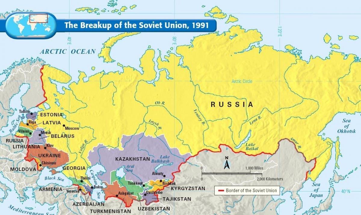 מפת ברית המועצות