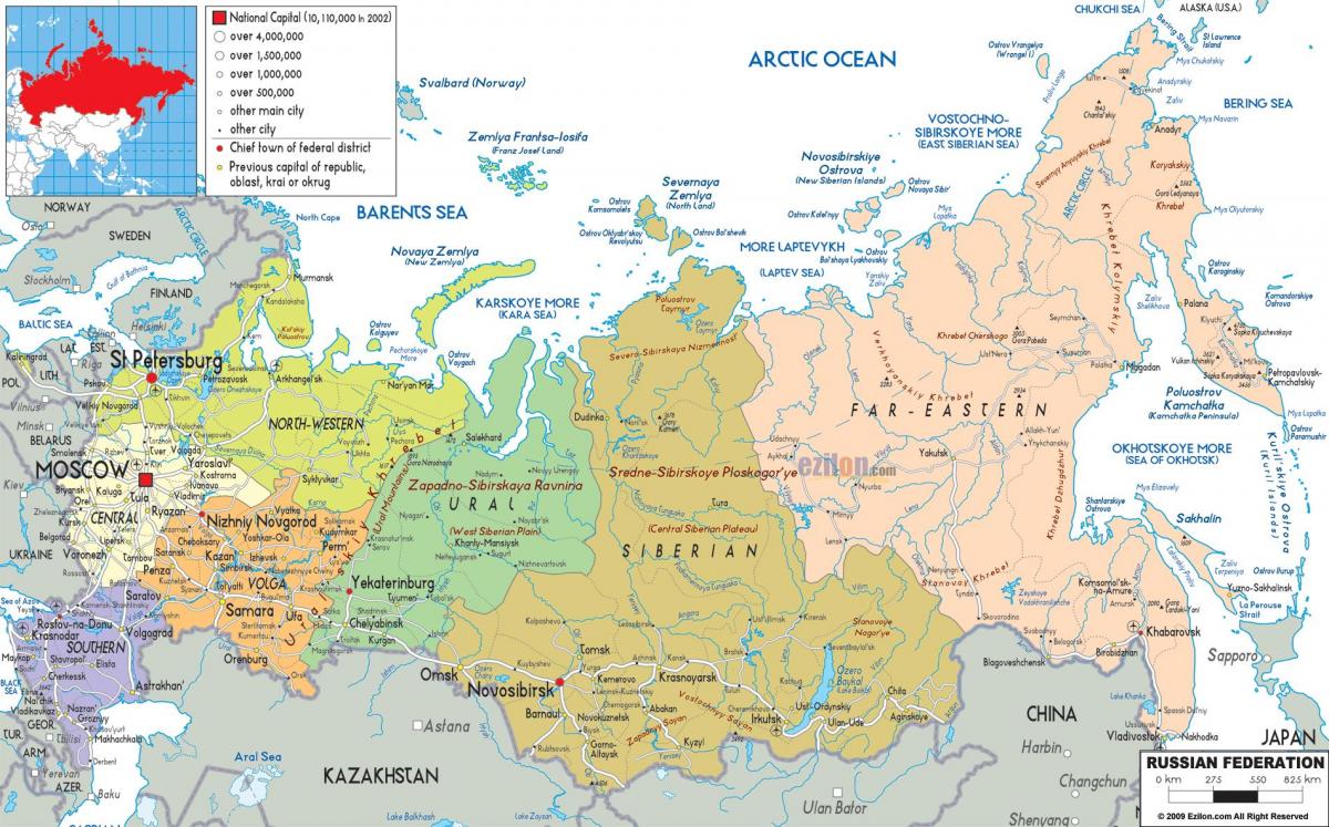 המפה הרוסית